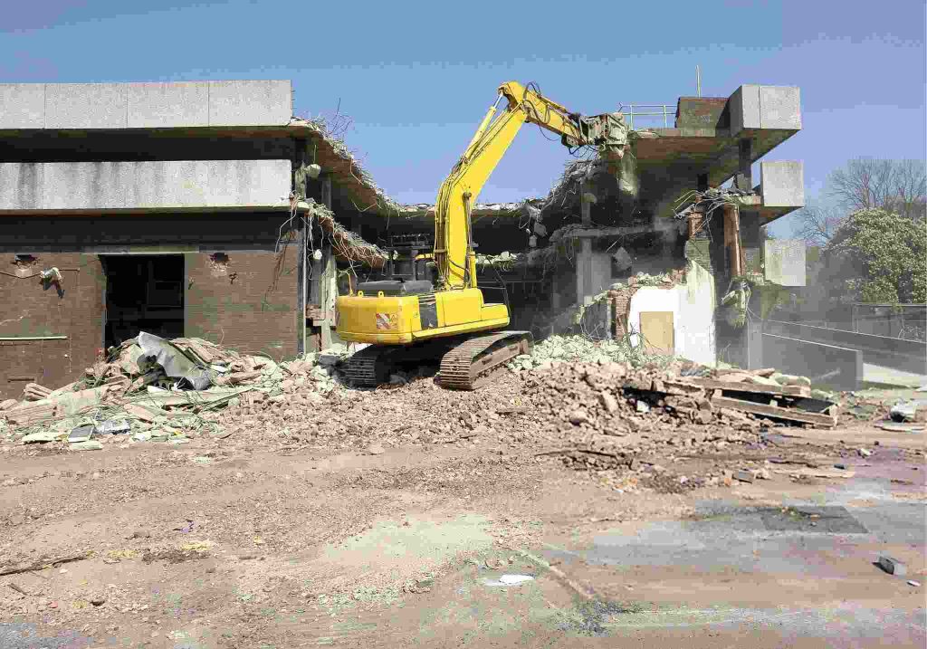Commercial demolition services